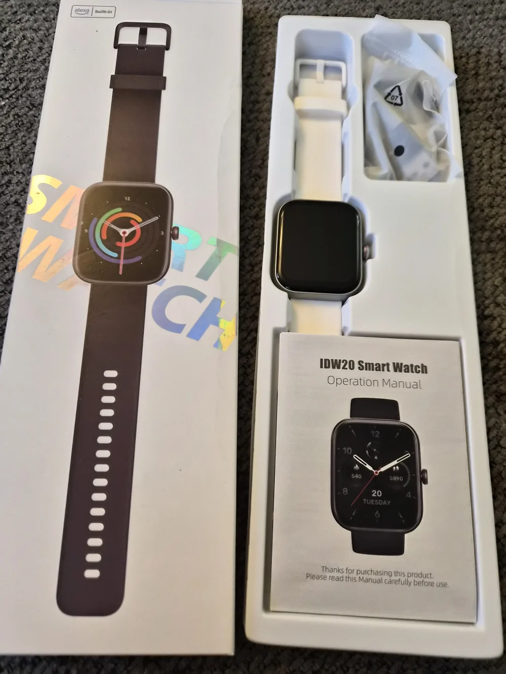 ID20 Smart Watch - White
